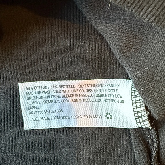 Universal Thread | Black Racerback Knit Tank Top - Picture 3 of 7